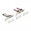 DeLOCK 95277 Interný paralelný RS-232 Mini PCI Express adaptér zelená