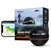 Deeper Smart Sonar PRO+ 2 vrhací sonar na ryby, 100/240/675 kHz, hĺbka 100 m, Wi-Fi, GPS, až 9 h, čierny