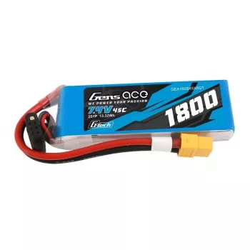 GensAce G-Tech LiPo 1800mAh 7.4V 45C 2S1P XT60 batéria