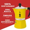 Moka kanvica Bialetti Rainbow čierna žltá