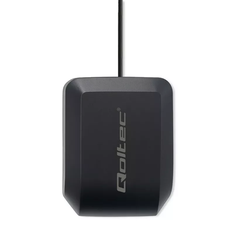 GPS GLONASS anténa QOLTEC 57054 s magnetickou základňou, 28 dB zosilnenie