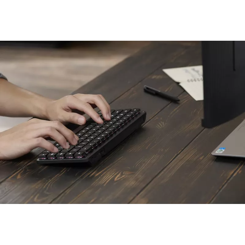 ASUS ProArt KD300 65% mechanická RGB klávesnica, USB + RF Wireless + Bluetooth, čierna