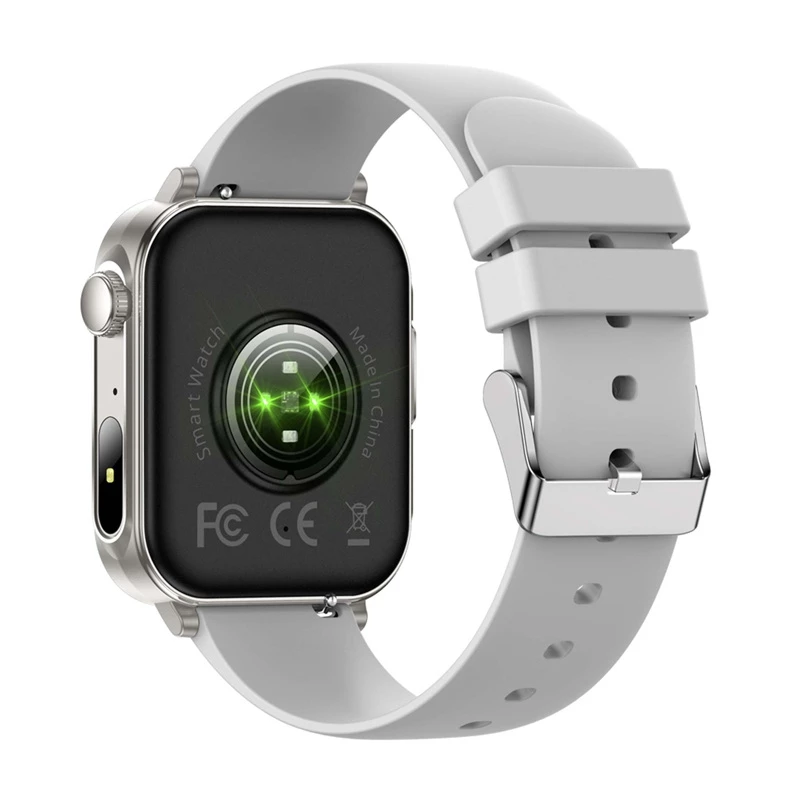Smartwatch Colmi P80 strieborná – Colmi P80 kompaktné smartwatch, strieborné puzdro