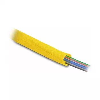DeLOCK opletaná hadica samozatváracia tepelne odolná 5 m x 25 mm žltá