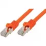 Sieťový kábel shiverpeaks BASIC-S oranžový 1 m Cat7 S/FTP