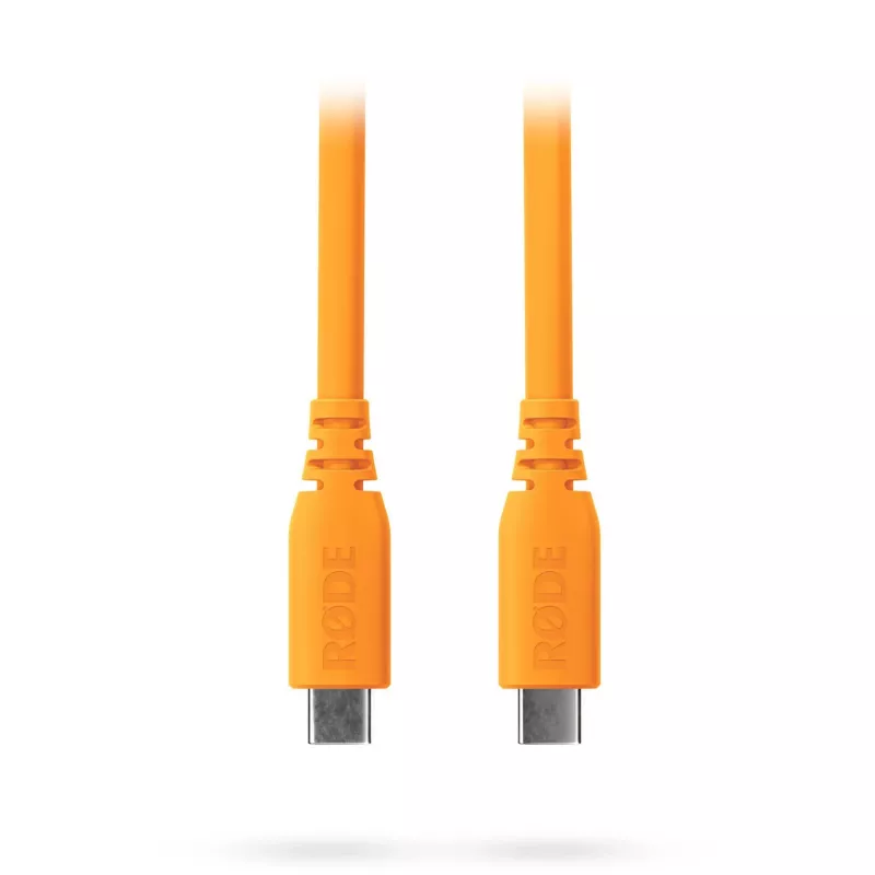 Rode SC27-O USB-C na USB-C kábel USB 3.2 Gen1, oranžový (2 m, PD)