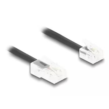 Telefónny kábel DeLOCK 88479 2 m čierny RJ-11 RJ-45