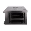 Nástenný rack Extralink 4U 600x450 čierny