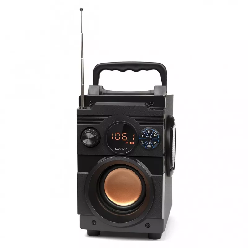 Squeak Bassblaster Bluetooth 5.1 reproduktor, FM rádio, MP3 prehrávač SQ1001