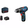 Bosch GSB 12V-15 Professional 1300 RPM čierna, modrá
