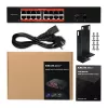 Sieťový switch QOLTEC 52364 — Gigabit Ethernet PoE 16xRJ45, 2xSFP