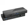 Dokovacia stanica UNITEK D1079A USB4 káblová čierna 100W Power Delivery