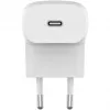 Nabíjačka do interiéru Belkin WCA006vf1MWH-B5 rýchlonabíjačka USB Type-C 1m biela