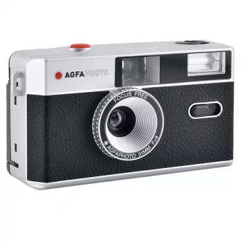 AgfaPhoto 603000 filmová kamera kompaktný fotoaparát 35 mm čierna – strieborná (603000)