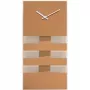 NeXtime nástenné hodiny 2855co Bold Stripes, 38x19 cm, nástenné, medená