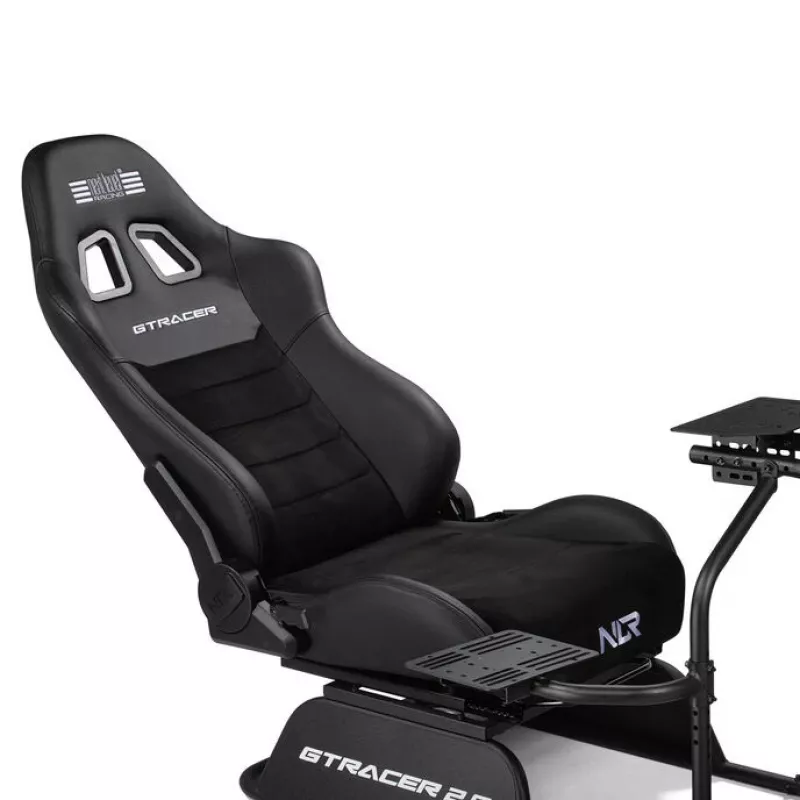 Racing simulátorový kokpit Next Level Racing GTRacer 2.0 čierny nastaviteľný rám sedadla