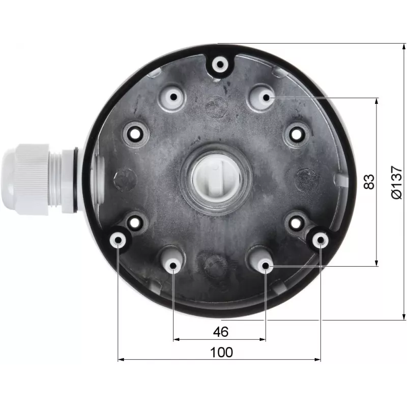 Puzdro a držiak Hikvision DS-1280ZJ-DM21