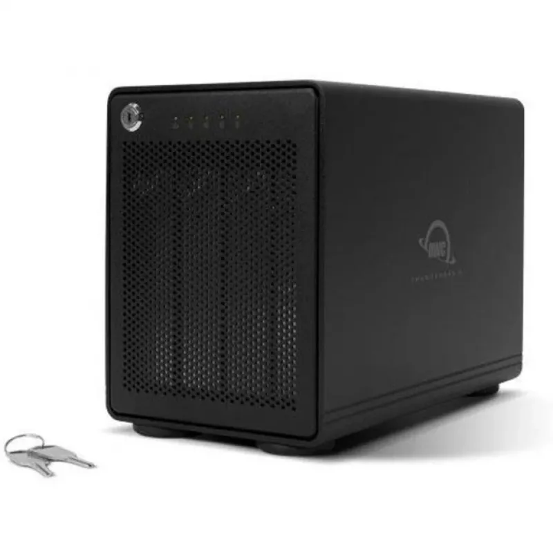 ThunderBay 4 (čierna, 4-bay externý box na disky Thunderbolt 3)