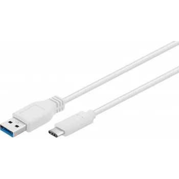Wentronic Goobay USB 3.0 SuperSpeed kábel > USB-C™, 0,2 m - USB 3.0 konektor samec (Type-A) > USB-C konektor samec (67189)
