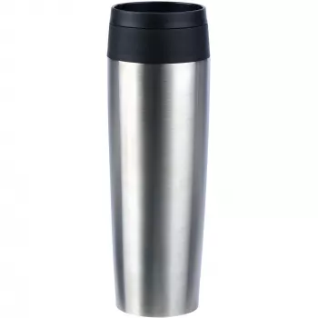 Cestovný hrnček EMSA Classic Grande nehrdzavejúca oceľ, 0,5 l, nepriepustný termohrnček