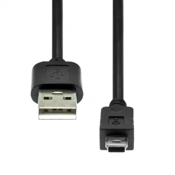 USB 2.0 A na Mini B 5‑pin kábel ProXtend USB2AMINIB‑001, 1,8 m
