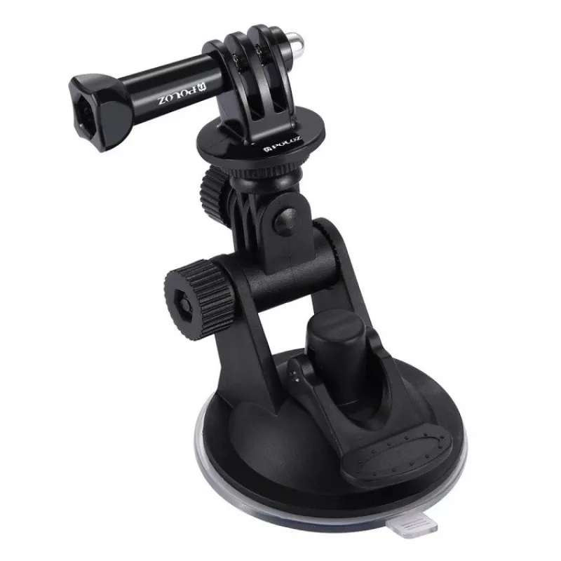 Puluz držiak na čelné sklo auta pre akčné kamery (vrátane Osmo Action 5 Pro, Insta360 X5)