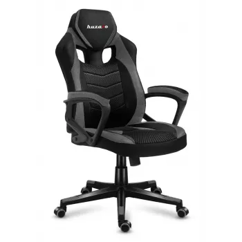 Huzaro FORCE 2.5 sivá MESH herná stolička, sieťovaná sedacia plocha, čierna, sivá