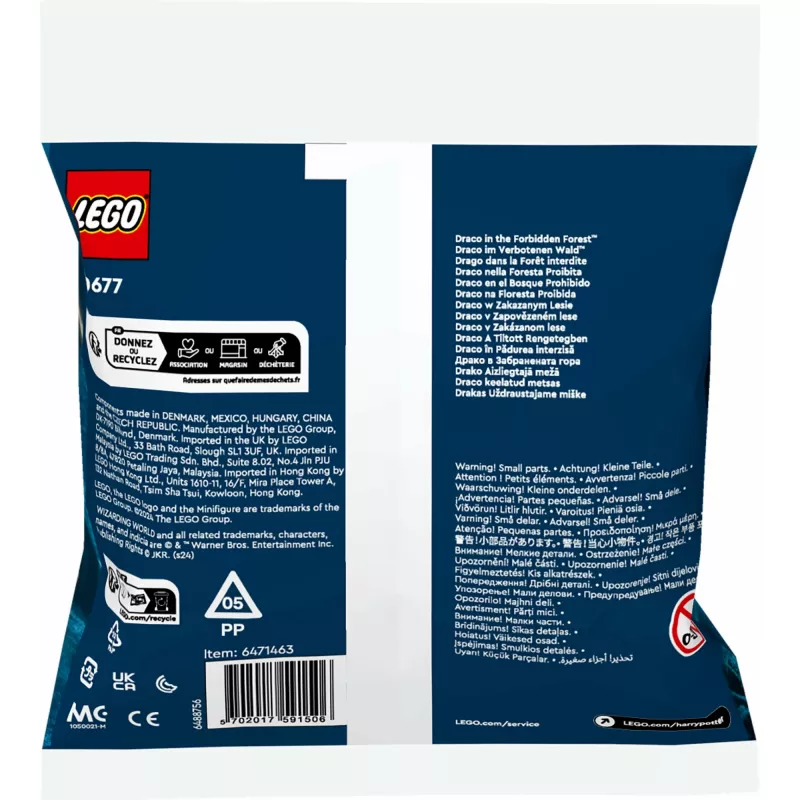 Stavebnica LEGO Harry Potter set model 30677 – Draco v Zakázanom lese minifigúrka scéna