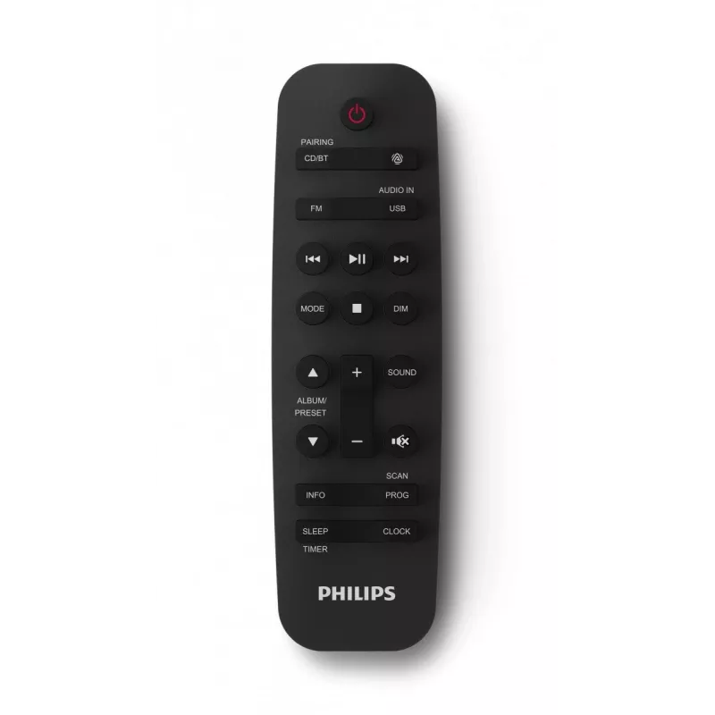 Philips TAM3205M2 domáci audio systém domáci audio mikrosystém 20 W čierny, strieborný