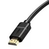 Baseus 2x HDMI 2.0 4K 60Hz kábel, 3D, HDR, 18 Gbit/s, 5 m (čierna)