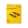 HDMI kábel DeLOCK 85728 1,5 m Type-A čierny zlatý