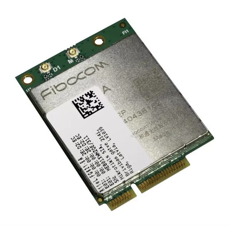 Mikrotik R11eL-FG621-EA interný káblový Mini PCI Express zelená