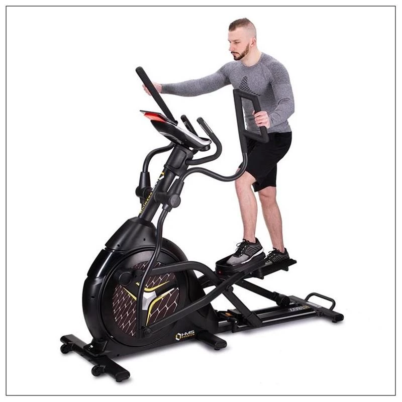 HMS Fitness H1802 elektromagnetický cross trenažér čierna