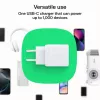 Napájací zdroj Green Cell PowerSource Solo30 30W biely — USB-C nabíjačka, 30 W výstupný výkon