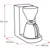 MELITTA Enjoy Therm - kávovar - 12 šálok