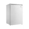 Voľne stojaca chladnička Midea MDRD168FGE01 — 113L (chladnička 97L, mraznička 16L), 84,5 cm, biela