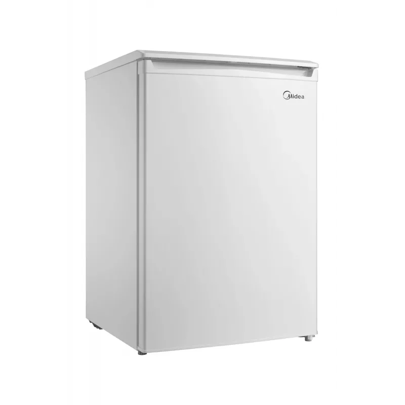 Voľne stojaca chladnička Midea MDRD168FGE01 — 113L (chladnička 97L, mraznička 16L), 84,5 cm, biela