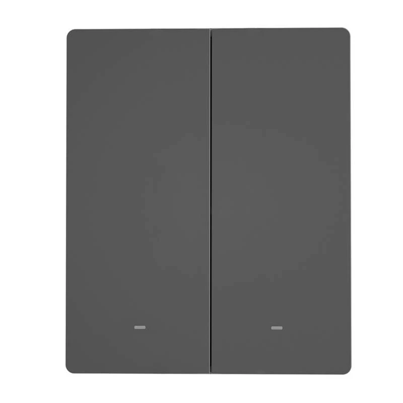 WLAN nástenný vypínač Sonoff M5-2C-80, 2 obvody, model M5-2C-80