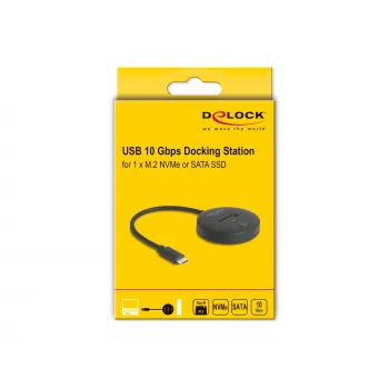 M.2 dokovacia stanica DeLOCK 64254 USB 3.2 Gen 1 Type-C NVMe SATA