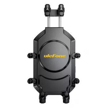 Pasívny držiak UleFone Armor Mount Pro pre mobilné telefóny — držiak, na bicykel a kolobežku, čierny