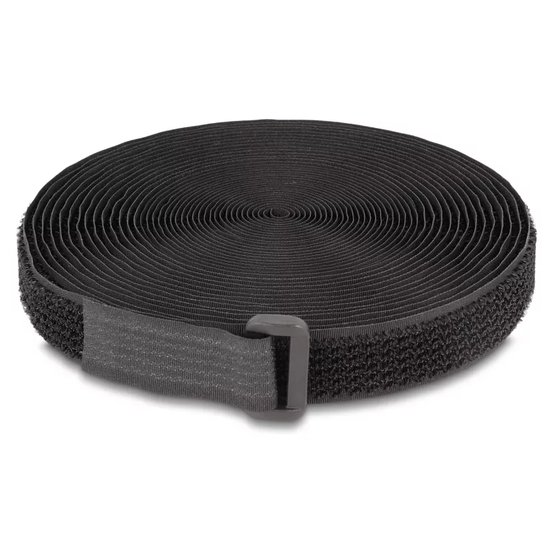 DeLOCK suchý zips 5m x 20mm čierny nylon