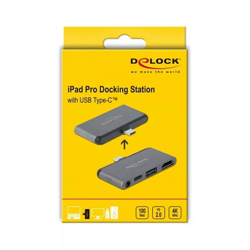 Dokovacia stanica pre tablet Apple DeLOCK Mini dokovacia stanica 4K 60 Hz