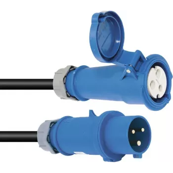 Predlžovací kábel PSSO 32A CEE 3x6 mm² 5 m modrý