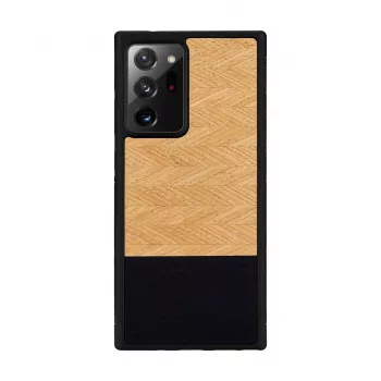 Ochranné puzdro Man and Wood pre Samsung Galaxy Note 20 Ultra – rybí vzor Nero čierna