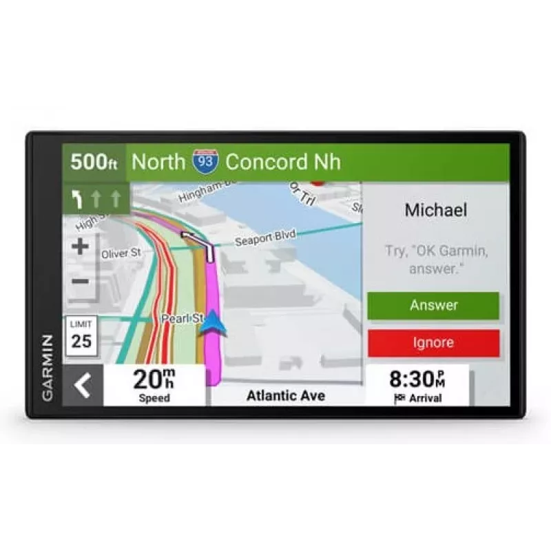 Autonavigácia Garmin DriveSmart 76, pevná, 17,8 cm (7") dotykový displej TFT, 239,6 g, čierna (EU MT-D)