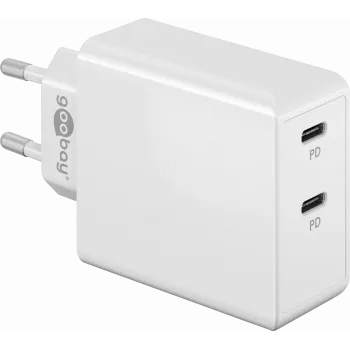 Goobay 61758 nabíjačka pre mobilné zariadenia biela interiérová (61758)