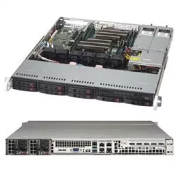 Super Micro Supermicro SC113M FAC2-R804CB – rack montáž – 1U – ATX – SATA/SAS – hot-swap 800 Watt – čierna (CSE-113MFAC2-R804CB)