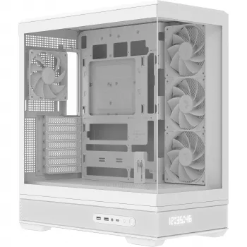 Počítačová skriňa AeroCool Geh Midi P500B-Digi biela