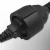 Napájací adaptér QOLTEC IEC 320 C14 na francúzsku zástrčku, 0,15 m kábel