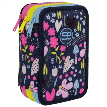 Trojposchodové puzdro na perá s výbavou CoolPack Jumper 3 IM GARTEN